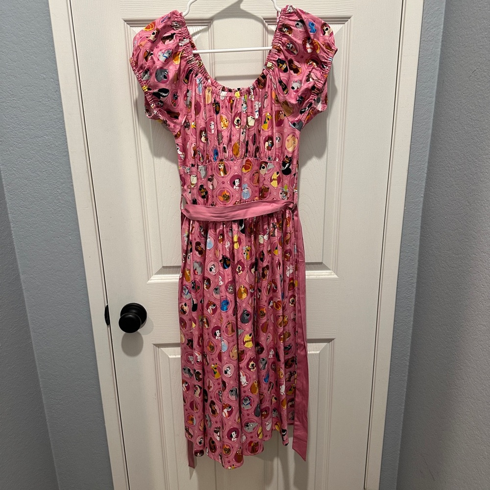 Disney dogs dress shop puff sleeve dress